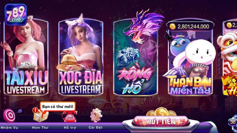 Giới thiệu game Rồng Hổ 789club